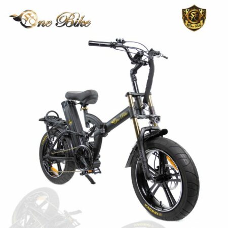 אופניים חשמליים One Bike ביג פוט שיכוך מלא שילדה ישרה